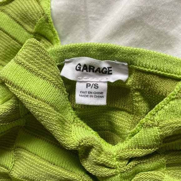 Garage Green Halter Top - Picture 4 of 4